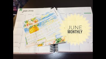 June 2019 Plan With Me ft. M.Crystal Prints