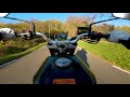 Brixton crossfire 500  gopro moto  test dans les monts du lyonnais  pure sound