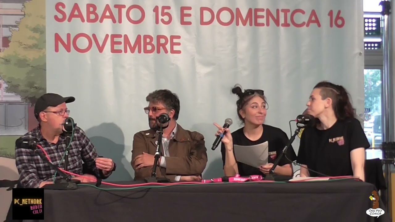 GOTICOmics 2025 diretta streaming PC Radio Cult - Ora Pro Comics