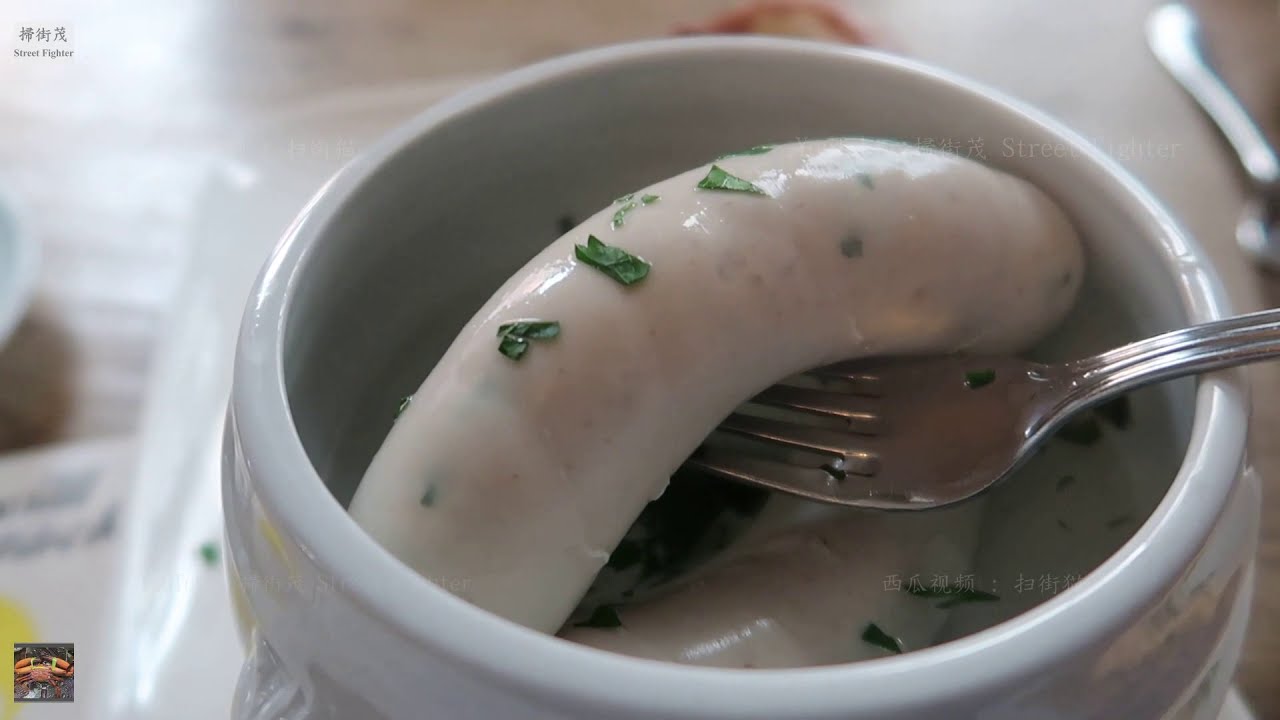 Weisswurst mit Senf &amp; Breze WALDMEISTER Weißwurst Weißwuascht Bavarian ...