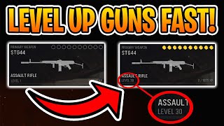 How To Level Up Guns FAST Vanguard Beta!!