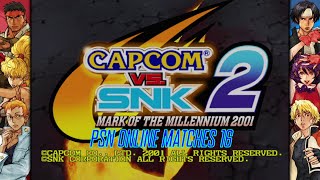 Capcom VS SNK 2 PSN Online Matches 16