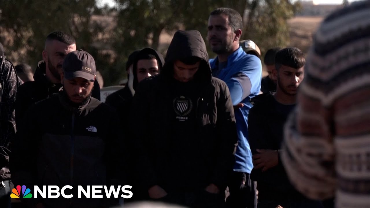 Funeral held for Hamas hostage killed by Israeli forces in Gaza