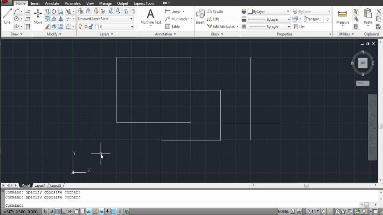 How to Trim AutoCAD - YouTube