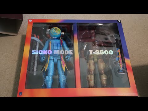 Travis Scott Fortnite 12インチフィギュア 2体セット Travis Scott x Fortnite 12