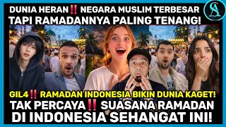 Download Lagu NETIZEN LUAR NEGERI TERDIAM‼️ RAMADAN DI INDONESIA TERLALU DAMAI! MP3