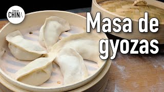 Cómo hacer MASA PARA GYOZA o Empanadillas chinas / japonesas