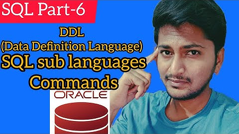 What is DDL (Data Definition Language) in SQL?