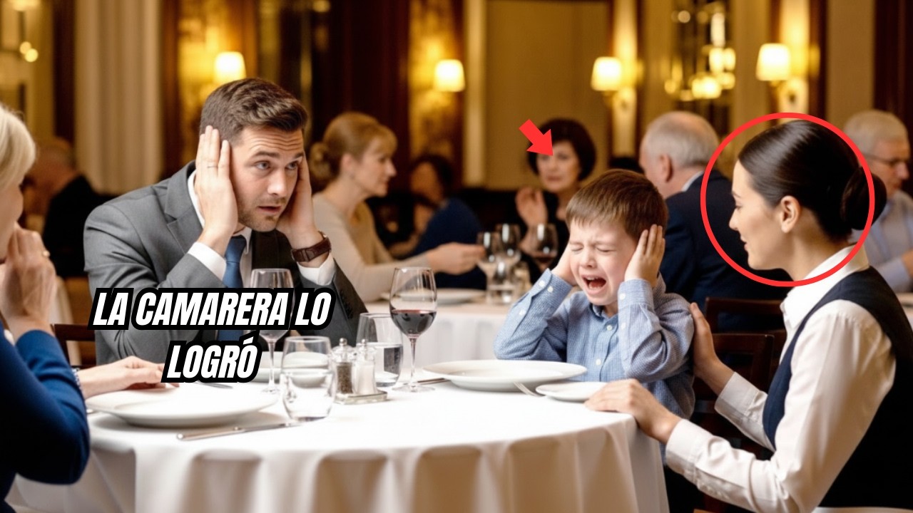El Hijo Del Millonario Con Autismo Gritaba En El Restaurante — Hasta Que Una Camarera Cambió Todo