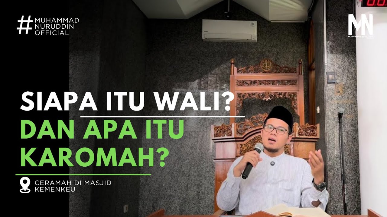 Kajian di Masjid Kemenkeu | Meluruskan Kesalahpahaman Seputar Dunia Para Wali