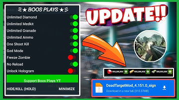 NEW Update Dead Target Mod Menu v4.151.0 Latest On Android | Dead Target Mod Apk 2025