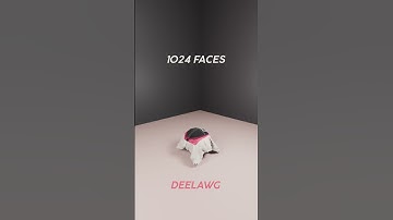 Squid game round and round mingle versus cube ball // A Blender cloth simulation