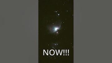 The amazing Orion Nebula in space from four hours of photography! #astrophotography #astro