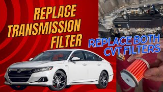 Honda Transmission Filter Replacement |2013 - 2021 Accord Civic CR-V | Honda CVT Filter Replacement