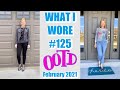 What I Wore #125 | OOTD | February 2021 | A rollercoaster week of tears and sunshine