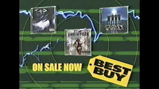P.O.D. Stain'd and Linkin Park CDs at Best Buy - 2001 commercial