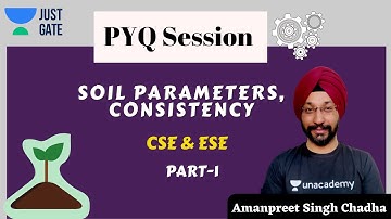 PYQ Session | Soil Parameter, Consistency | Part-1 | Civil Engineering | Amanpreet Singh