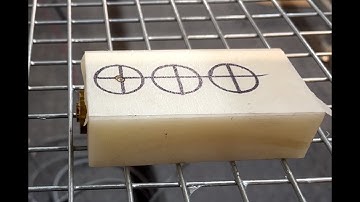 Biggest CO2 Laser Cutting Table on YouTube: Part 15. 1st Firing Crosshair