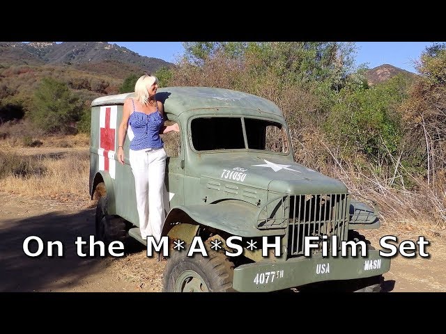 M*A*S*H - Getting to the MASH 4077 film set location in Malibu Creek Park California in Full HD. class=
