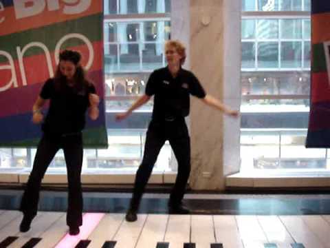 New York City "Big" Piano Dancers