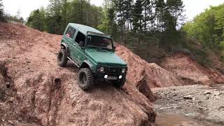 Suzuki samurai sj80    hard route    canion /// subscribe chanel