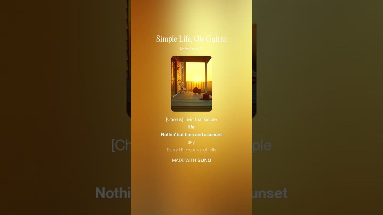 Simple Life, Ole Guitar 