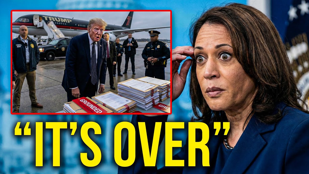 JUST IN: Trump’s Private Jet Grounded by Court Order — Assets Frozen Globally | Kamala Harris