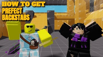 How To Get PREFECT BACKSTABS in [ROBLOX ARSENAL]