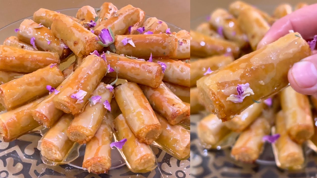 أسرع معسلات لي شهر رمضان بدون قلي 👌🏻حضريهم دفعة واحدة وتمتعي بلذة وقرمشة وتعليكة ياااسلام