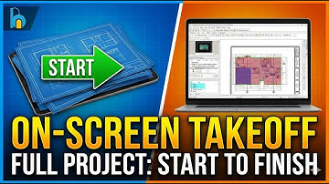Complete Quantity Takeoff Tutorial – Full Project On-Screen Estimating (Start to Finish)