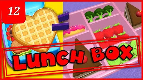 Fill Lunch Box: Organizer Game Gameplay (Android)