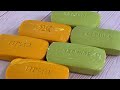 Резка ретро мыла Приз и Хвойное ASMR Cutting retro soap Satisfying Soap Videos