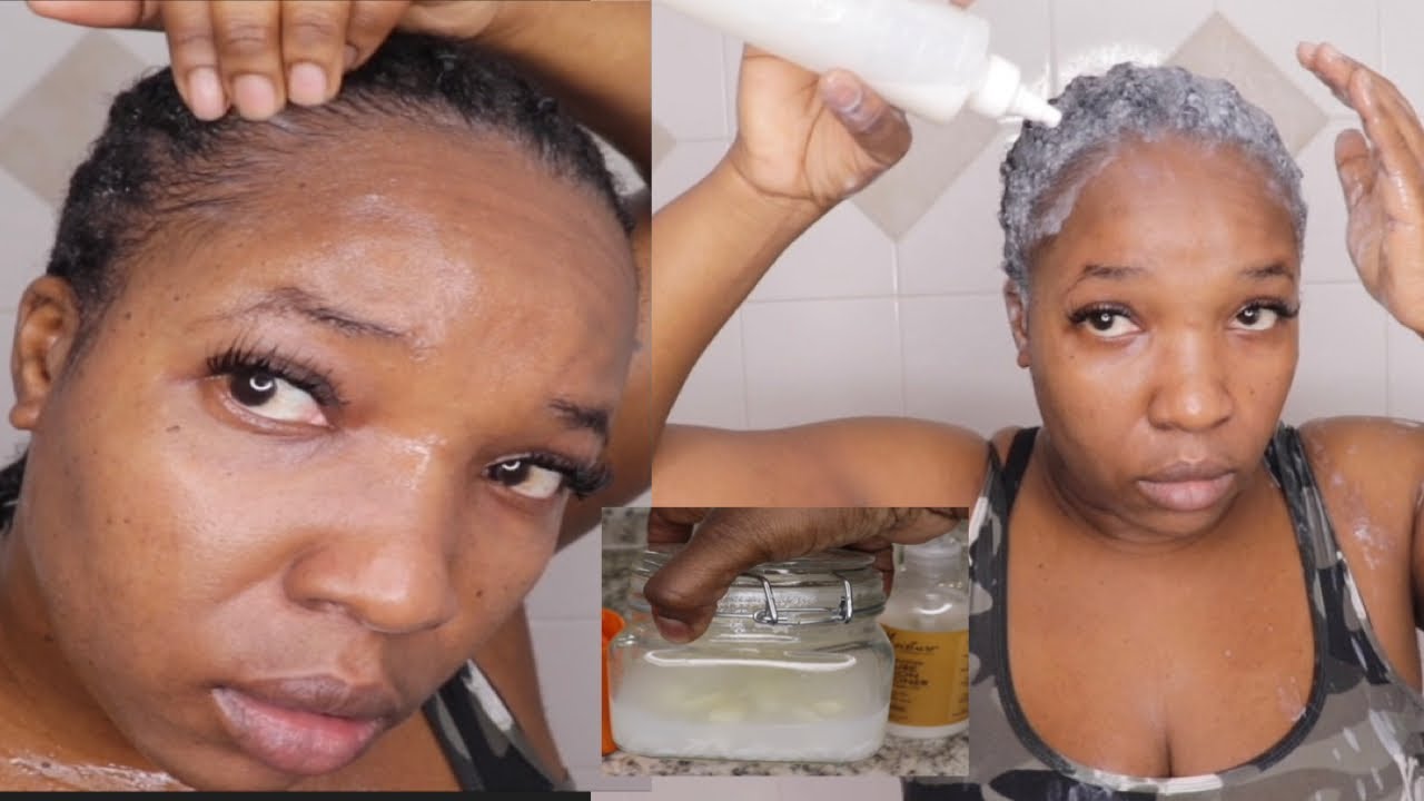 HOW TO WASH AND REFRESH DIRTY BRAIDS IN CORNROWS /RICE WATER YouTube