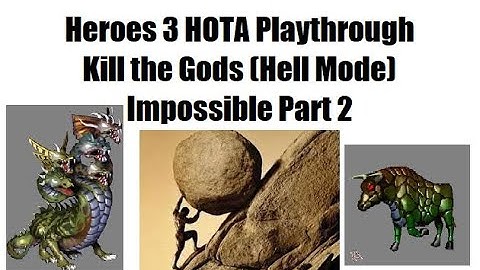 Heroes 3 HOTA Playthrough: Kill the Gods (Hell Mode) Impossible Part 2
