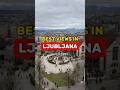 Best views in Ljubljana! #sloveniatravel #sloveniatourism #ljubljanatips