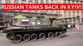 SHOCK! RUSSIAN TANKS BACK IN KYIV! But there‘s a catсh.