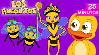 🐝 Abejas Bzz Bzz 🐝 | Canción Colección | Los Amiguitos Canciones Infantiles