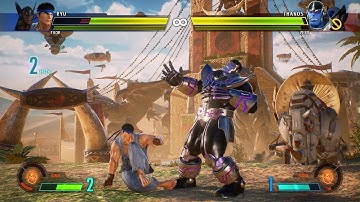 SF RYU Vs Thanos in amazing battle epic victory MARVEL VS. CAPCOM: INFINITE_20231113010023