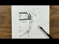 Easy Naruto Drawing For Beginners How To Draw Naruto Uzumaki Step By Step