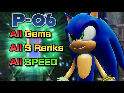 [WORLD RECORD] P-06 Sonic 100% Speedrun