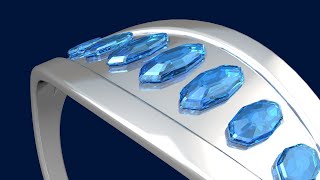 Learn How to create Ring and Jewelry new modeling, crystal and diamond | Cinema 4d