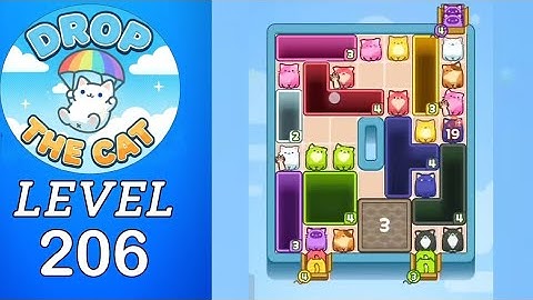 Drop The Cat Level 206 Walkthrough