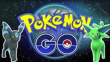 Evolving Shiny Eevee into Shiny Espeon and Shiny Umbreon - Pokemon GO