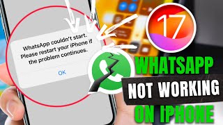 Fix WhatsApp Not Working on iPhone After Update | WhatsApp Issues on iOS 17 screenshot 5