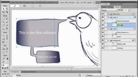 Complex Rollovers in Fireworks and Dreamweaver