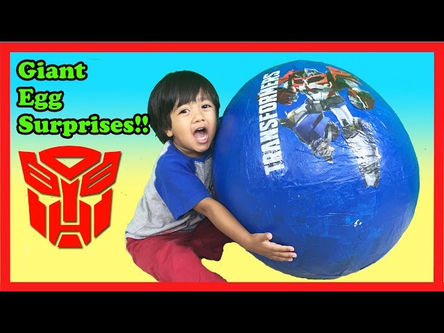 GIANT EGG SURPRISE OPENING TRANSFORMER Toys class=