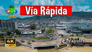 La Vía Rápida En Acapulco Desde Las Alturas 🌴🔥
