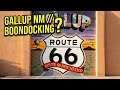 Gallup NM and Boondocking at Six Mile Canyon Dispersed Camping Area