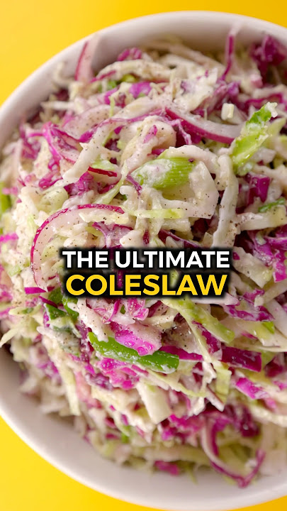 The Ultimate Coleslaw Recipe