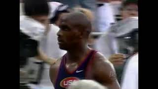 Cris Collinsworth interviews Dennis Mitchell (1996)